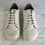 Keen  KNX Leather Sneakers Womens 11 White Minimalist No Tie Lace Casual Neutral Photo 4