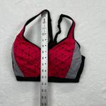 Victoria's Secret  VSX Sport Bra Front Zip Padded Geo Print Activewear 34D‎ Photo 2