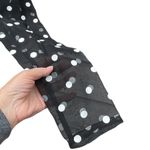 Vintage size Large by Odds’ n Evens double breasted tunic top. Black Photo 2