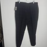 NWT Kasper Indigo‎ Multi Plaid Dress Pants Straight Leg Size 16 Blue Photo 2