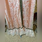 Floral Lace Kaftan Dress Pink Size M Photo 3