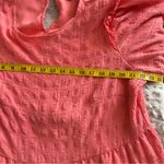 Rewind  Coral Tiered Ruffled Sundress Photo 6