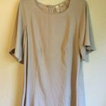 Tacera  medium beige dress Photo 0