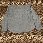 American Eagle GUC  Shirt Women’s Size XL AE Denim Pullover Long Sleeve Top Photo 8