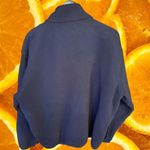 L.L. Bean Dark Blue Fleece Full Zip Size L Photo 5