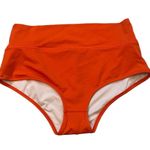 Victoria's Secret Victoria’s Secret Pink Active Swim High Waist Orange Shortie, Sz M Photo 8