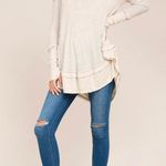 We The Free Free People Laguna Light Beige Thermal Long
Sleeve Top Women Size XS Thumb Holes Photo 3