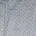 Passport Button down shirt with pearl snaps Blue Size M Photo 3