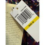 Band of The Free Coraline Purple Floral Crossover Boho Dainty Mini Dress Medium Photo 3