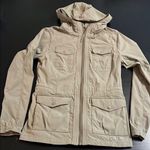 Eddie Bauer Travex Beige Hooded Jacket Photo 0