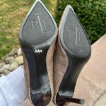 Ralph Lauren LAUREN  Lanette Crocodile-Embossed Leather Heels Photo 5