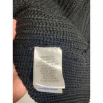 Umgee  Open 3/4 Sleeve Black Knit Cardigan Photo 3