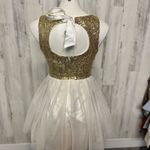 Formal Dress Gold Size 6 Photo 4