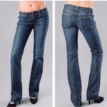 Habitual Los Angeles Dark wash Women’s Jeans with detailed back pockets Sz. 26 Photo 1