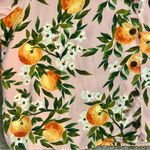 Marine layer EUC Pink Citrus Print Short Sleeve Lucy Top, Size Medium Photo 2