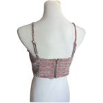 Womens Papatia Speckled Zipper Back Crop Top Photo 1