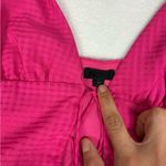 NBD  Fuchsia Lace-Up Bralette Photo 4