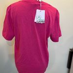 Ganni Gianni V-Neck hot pink T-Shirt! Photo 1