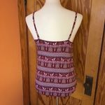 Pink republic  Boho stripes elephants tank top Photo 9