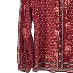 Style & Co . - Ditsy Flock Boho Blouse - Petite M Photo 3