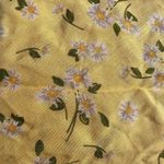 J for Justify Yellow Daisy Wide Leg Cropped Jumpsuit Junior's Medium Photo 10