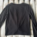 Athleta  Women’s Black Long sleeve tie/cinch  front shirt size M Photo 4