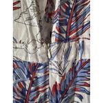 Z & L Floral Maxi Dress Kimono Sleeve V Neck Bohemian Resort Casual M White Size M Photo 6