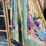 Aratta Artisan Leopard Summer Print Light Flowy Tassel Pull On Pants Photo 7