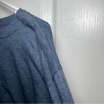 Mai We Care Womens Long Sleeve Surgery Chemo Shirt 3x Navy Dark Blue Snap Photo 2