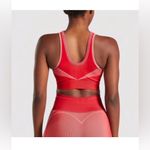 Gymshark  TURBO SEAMLESS SPORTS BRA, BRICK RED, SIZE XS Photo 1