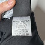 Shore Shapes Swimwear One Piece NWOT Women's 14 Black Attached Skirt Beach Pool Photo 8