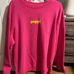 Poppi Sweatshirt Pink Size XL Photo 0