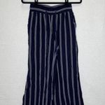 A New Day | Blue Striped pants Linen Blend XS Photo 1