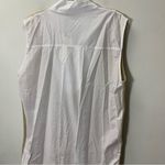 ZARA  CONTRASTING SHIRT DRESS - CAMEL/WHITE SZ M NWT Photo 12