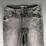 Old Navy  Rockstar Super Skinny Jeans Womens 6‎ Black Gray Low Rise Stretch Denim Photo 2