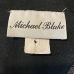 Michael Blake Dress Women 6P Black‎ White Houndstooth Layered Vintage 6 Petite Black Photo 9