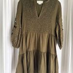 Sachin + Babi  Olive Green Dress Photo 0