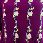 Sweet Salt Dark Purple Yellow Floral Tulle Dress. Size 14 Photo 6