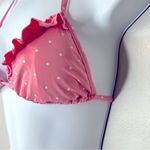 Lilly Pulitzer  Sandi String Pretty Pink Polka‎ Dot Bikini Top Size XS Photo 5