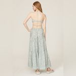 SIMKHAI Laurel Palm Leaf Maxi in Suft Print Size xs Green Photo 5