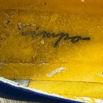 Vintage 80s Impo Colorblock pumps kitten heel size 8 pink blue Photo 9