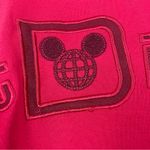 Disney Walt  World Logo Crewneck Pullover Disneyland Sweatshirt Red Size 3X Photo 10