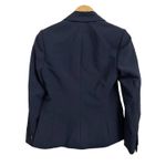 Rebecca Taylor Tailored Clean Suiting Blazer Jacket Blue Size 2 Photo 4