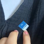 Old Navy Black V-Neck Tie-back Tiered Gauze Muslin Mini Swing Dress Photo 5