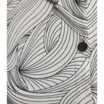 J.Jill  Wearever Collection‎ L Cream Black Print Stretch Knit Dress Photo 1