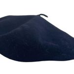 Bearn Authentic French Beret Black Wool Parisian Classic Cap Preppy Hat Cap Photo 1