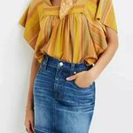 Madewell Step Hem Denim Jean Skirt Size 29 Photo 1