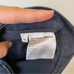 Reformation  Alicia High Rise Straight Leg Button Fly Cargo Pants Navy/Gray Sz 25 Photo 10