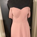 Azazie 💜 Aaron Dusty Pink Bridesmaid Dress with Sweetheart Neckline Photo 1