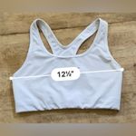Nike Dri‎ Fit Women’s Sz S White Swoosh Non Padded Athletic Bra Photo 10